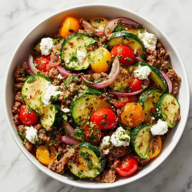 Mediterranean Ground Beef Stir Fry – A Quick & Healthy Dinner Recipe