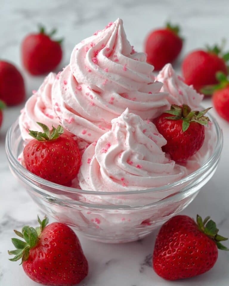 Strawberry Jello Whipped Cream Dessert Recipe