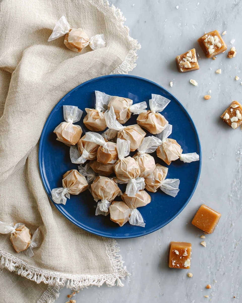 The image shows a close-up of a rectangular dessert cut into small squares, arranged in rows on a white marbled surface. Each piece is brown with a glossy texture and is sprinkled evenly with small, off-white flakes, possibly coconut or nuts, scattered both on top and slightly embedded within. The dessert looks moist and chewy, with smooth cuts defining the square shapes clearly. The white marbled surface underneath adds a clean and bright backdrop to highlight the warm colors of the dessert. photo taken with an iphone --ar 4:5 --v 7