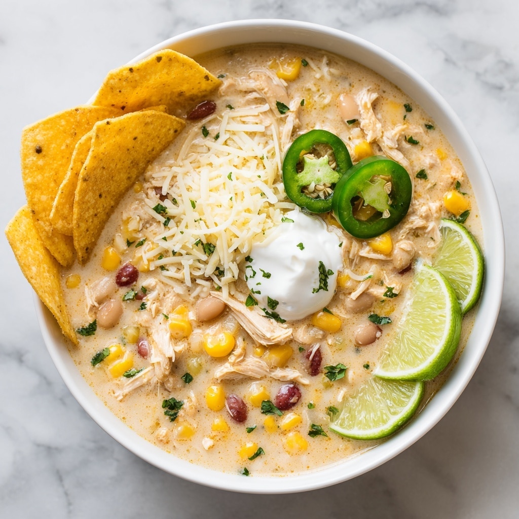 Slow Cooker White Chicken Chili Recipe