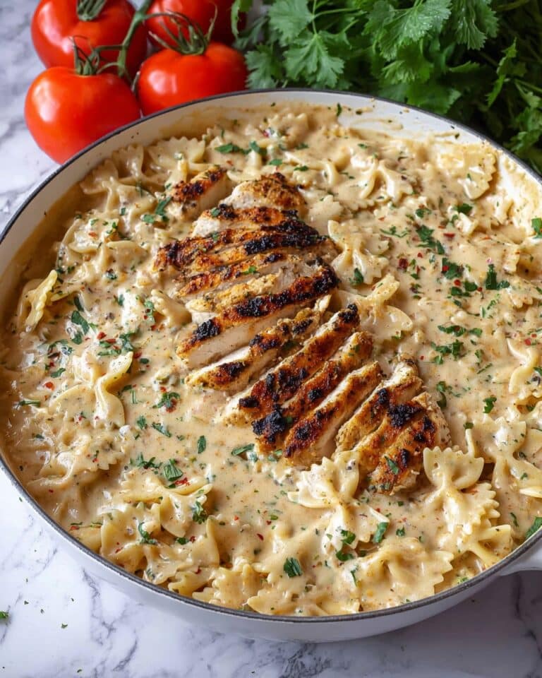 Chicken Garlic Parmesan Pasta Recipe