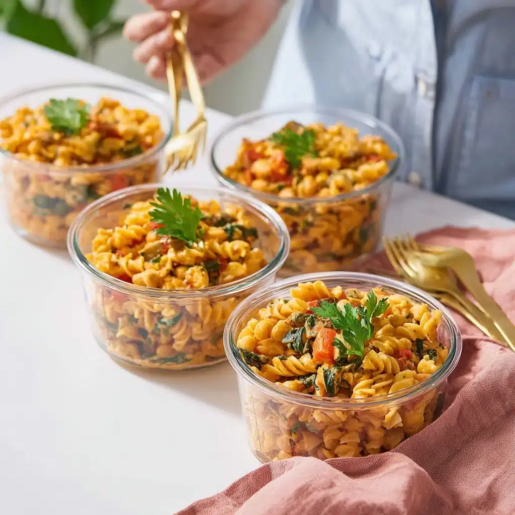 High-Protein Vegan ‘Marry Me Pasta’ (Meal-Prep) Recipe - Recipe Image