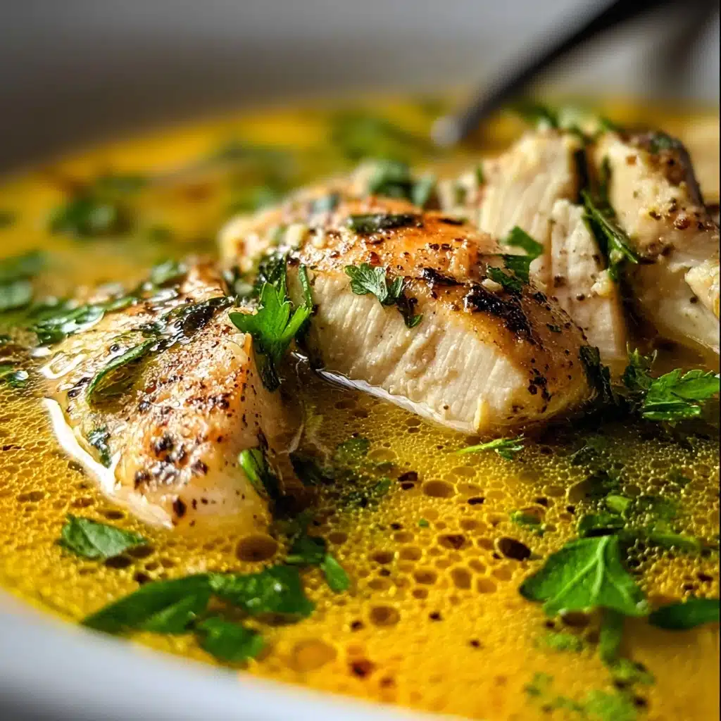 Anti-Inflammatory Turmeric Chicken Soup Recipe - Recipe Image