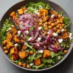 Sweet Potato and Chickpea Salad with Feta and Herbs Recipe
