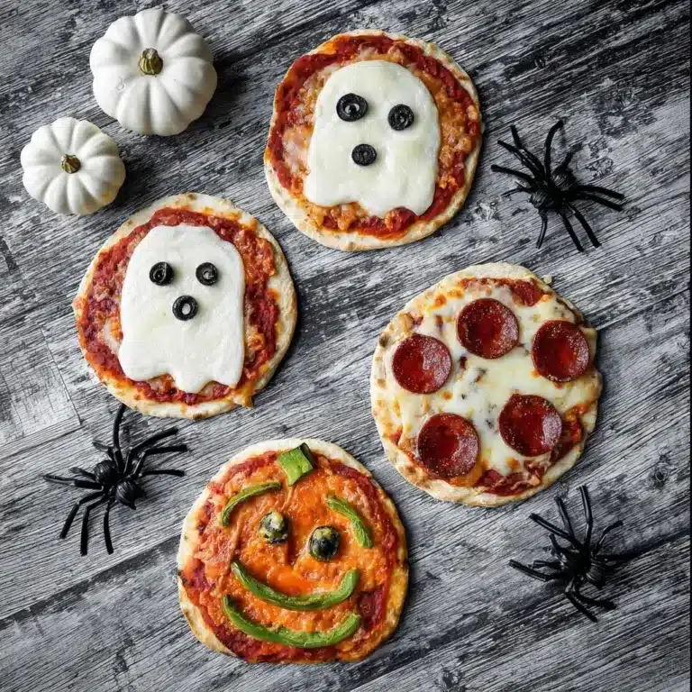 Halloween Pizzas Recipe