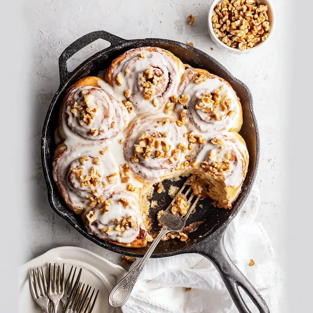 Soft & Fluffy Carrot Cake Cinnamon Rolls Recipe - Recipe Image