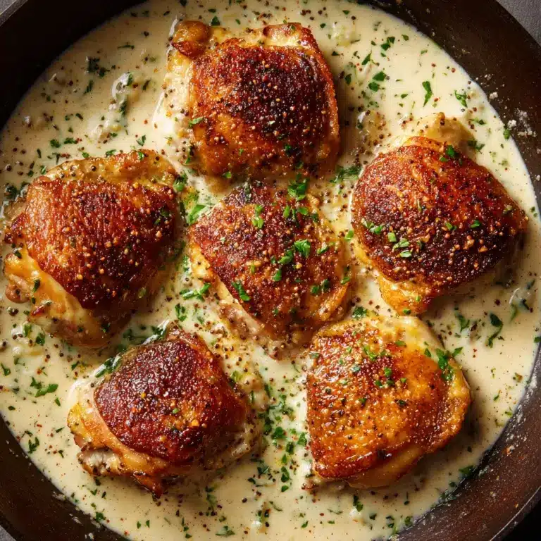 Chicken in Creamy Mustard Sauce Recipe