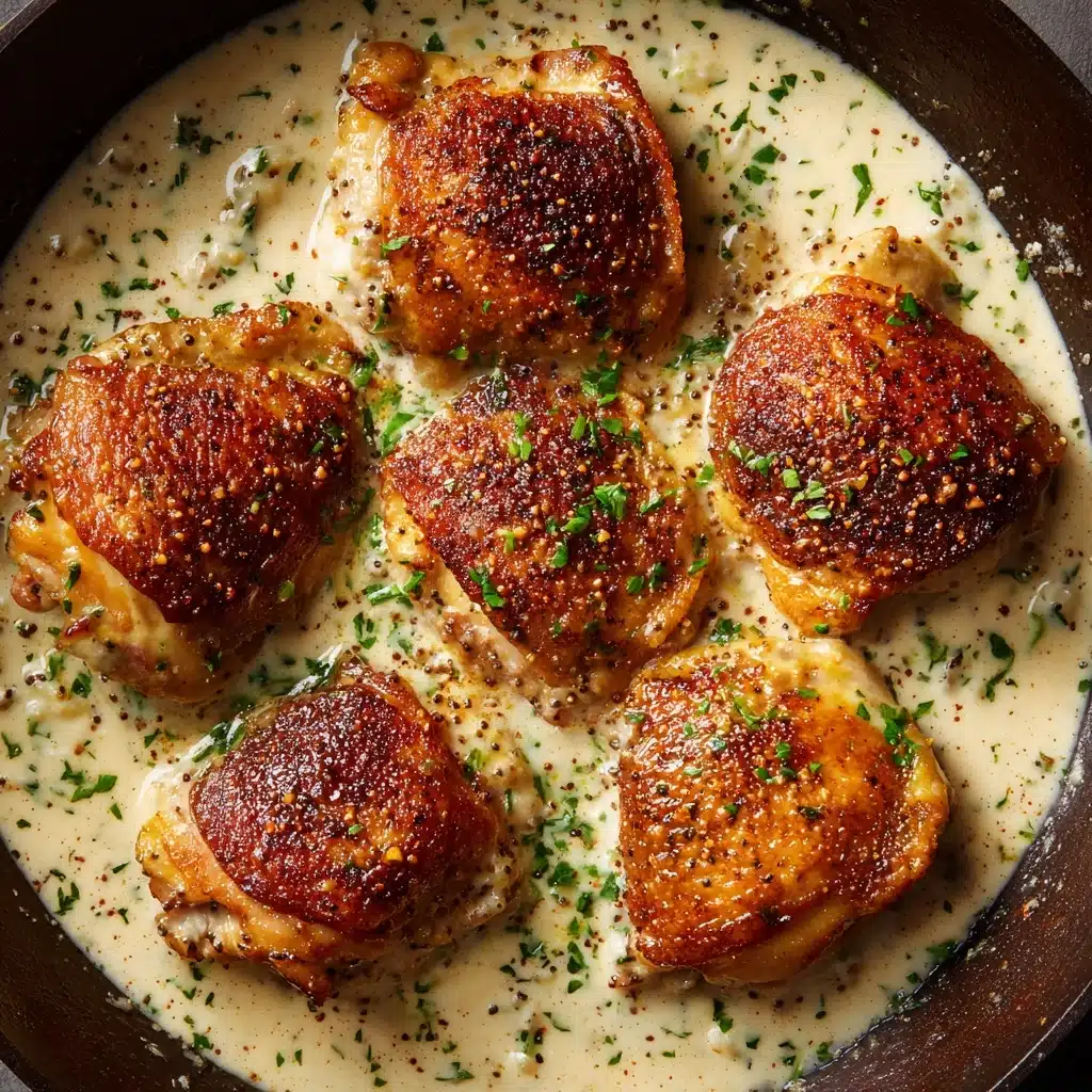 Chicken in Creamy Mustard Sauce Recipe - Recipe Image