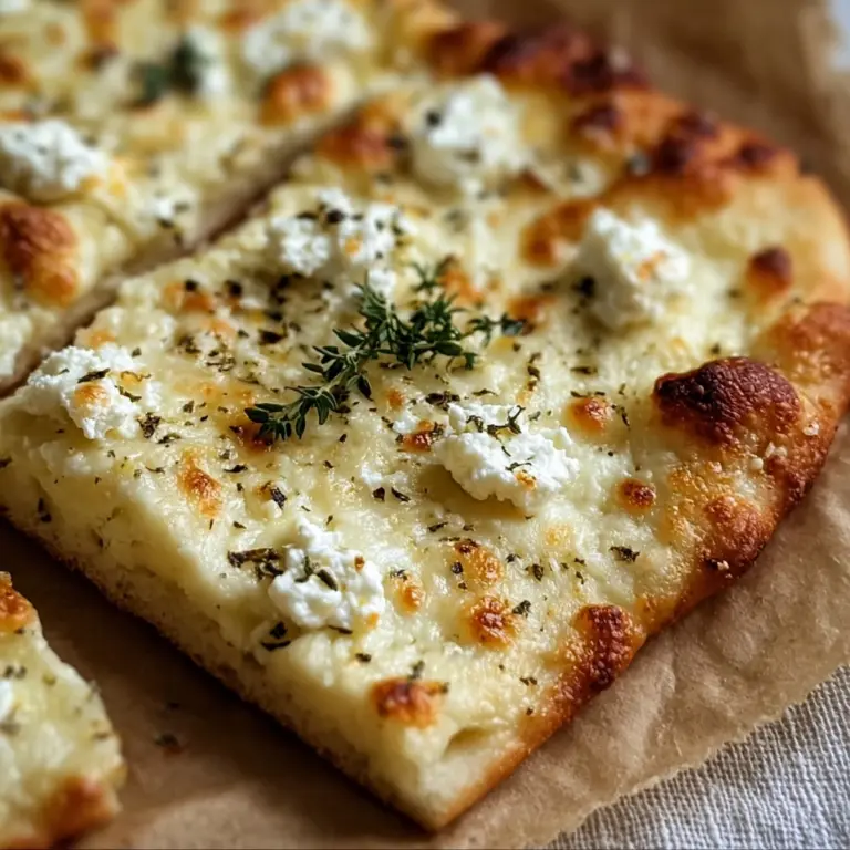 2 Ingredient Cottage Cheese Flatbread Recipe