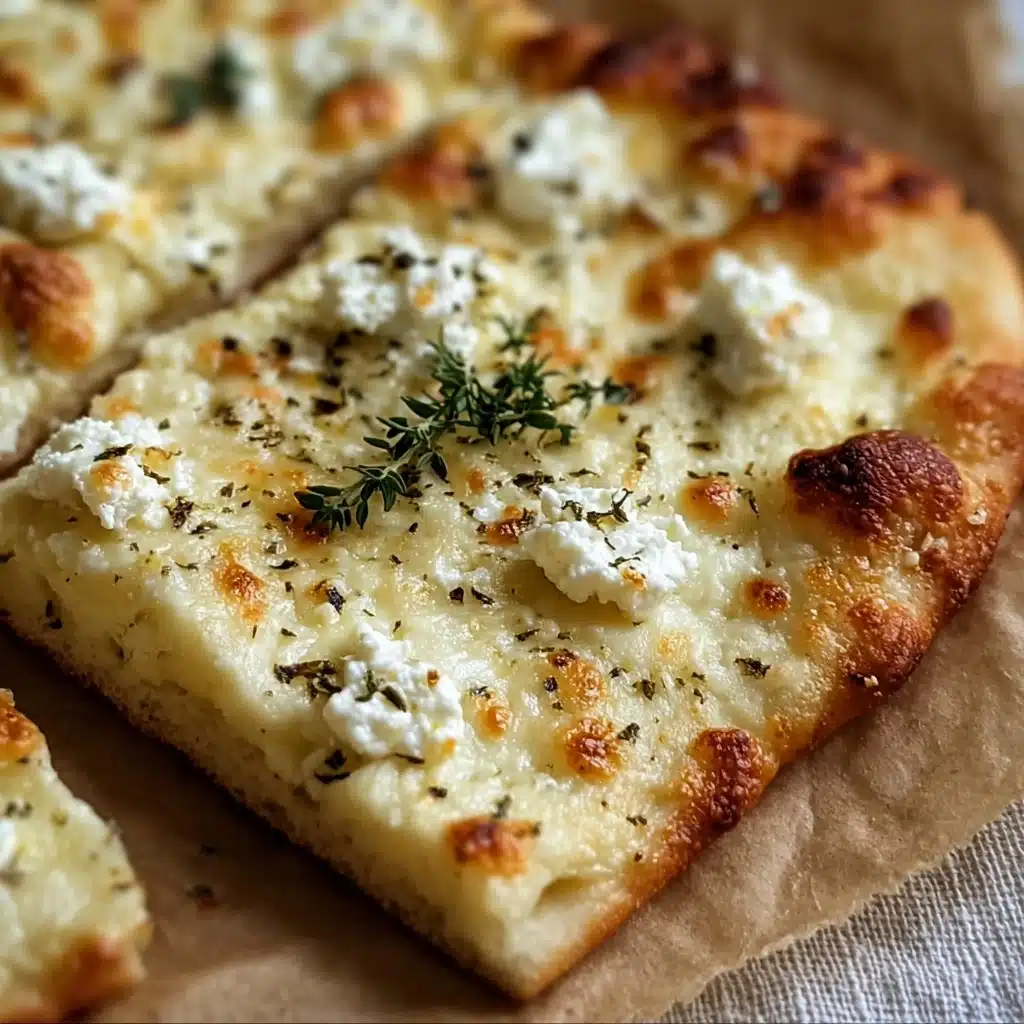 2 Ingredient Cottage Cheese Flatbread Recipe - Recipe Image