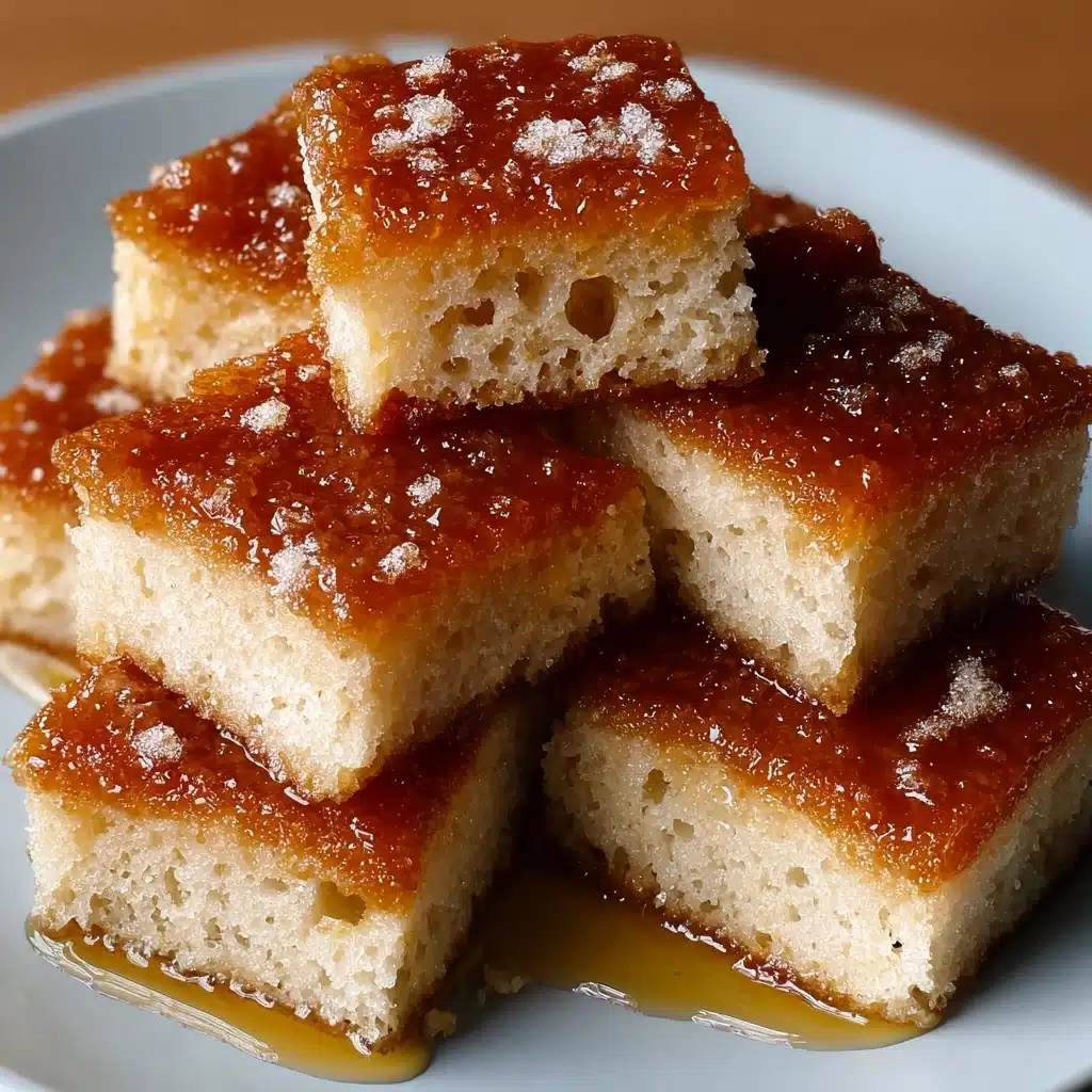 Soft Baked Maple Donut Bars Recipe