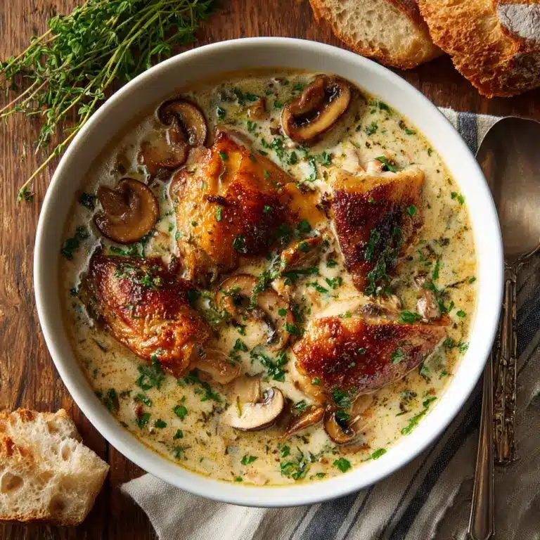 Rotisserie Chicken Mushroom Soup Recipe