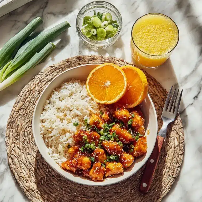 Orange Chicken Recipe