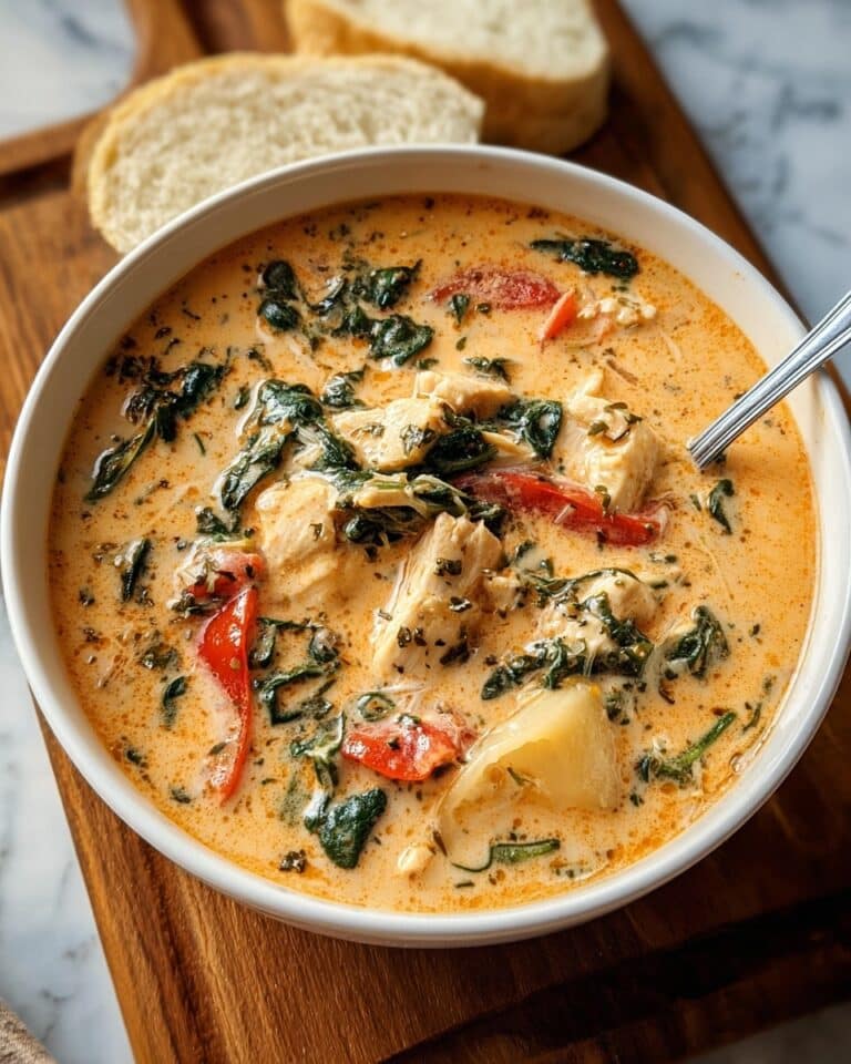 Creamy Tuscan Chicken Soup Recipe