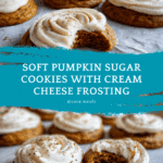 Pumpkin Sugar Cookies with Cream Cheese Frosting Recipe