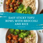 Sticky Tofu Bowl Recipe