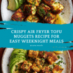 crispy air fryer tofu nuggets Recipe