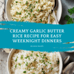 Garlic Butter Rice Recipe