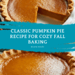 Pumpkin Pie Recipe