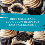 Delicious Oreo Cheesecake Cookie Cups for Sweet Cravings Recipe