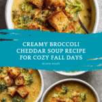 Broccoli Cheddar Soup Recipe