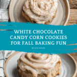 White Chocolate Candy Corn Cookies Recipe