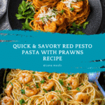 15-Minute Red Pesto Pasta With Prawns Recipe