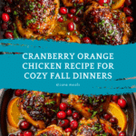 Cranberry Orange Chicken Recipe