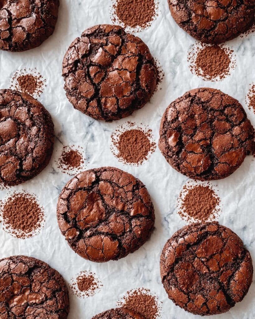 20 Minute Fudgy Chocolate Brownie Cookies Recipe
