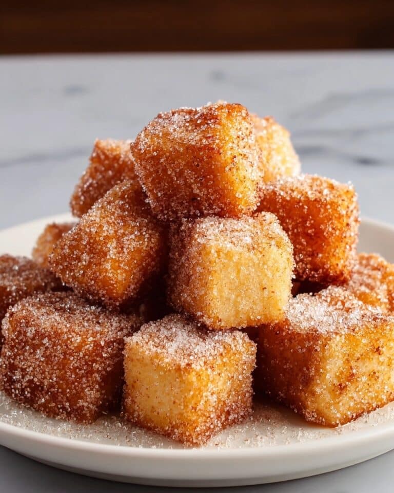 Crispy Angel Cake Churro Bites Recipe