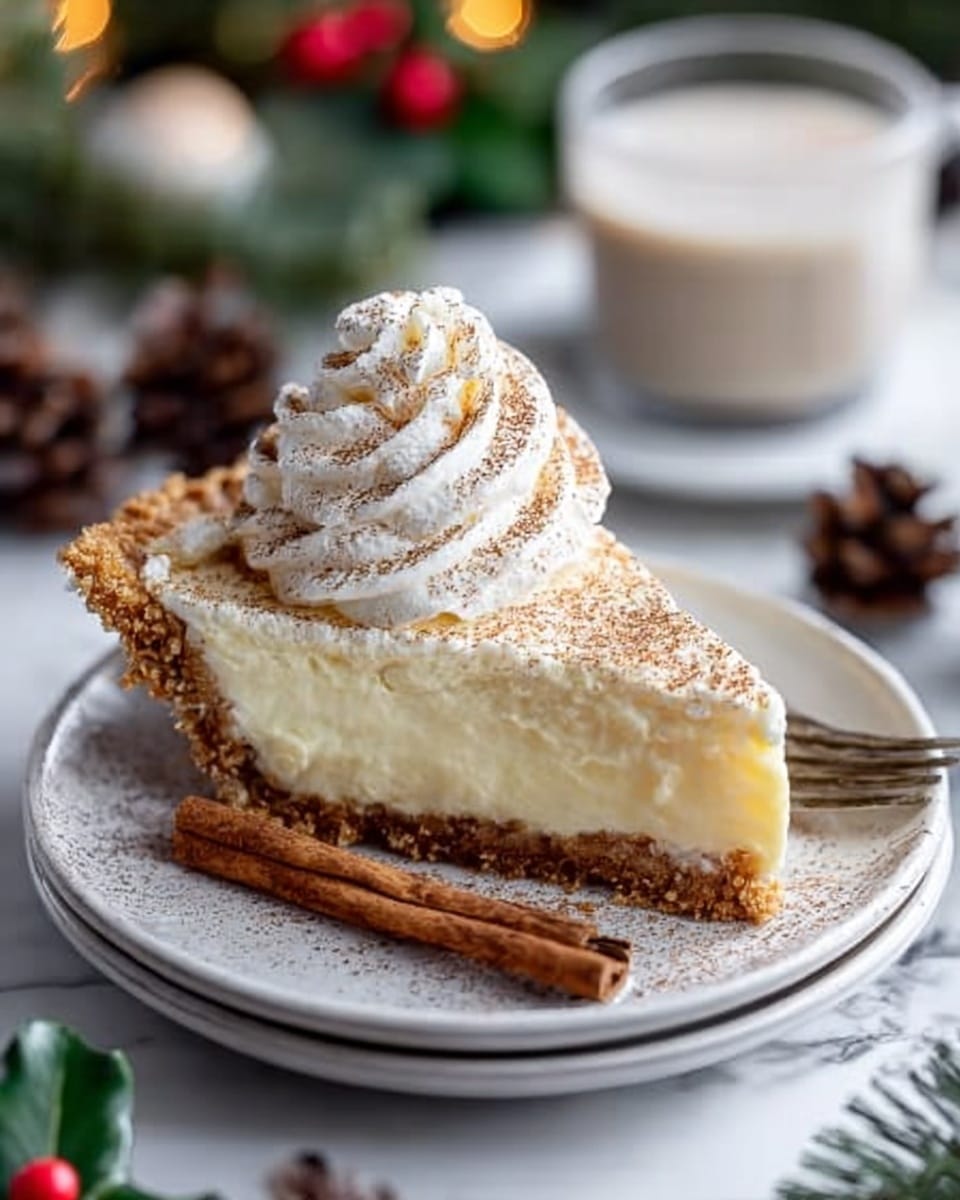 Christmas Eve Cinnamon-Vanilla Custard Pie Recipe