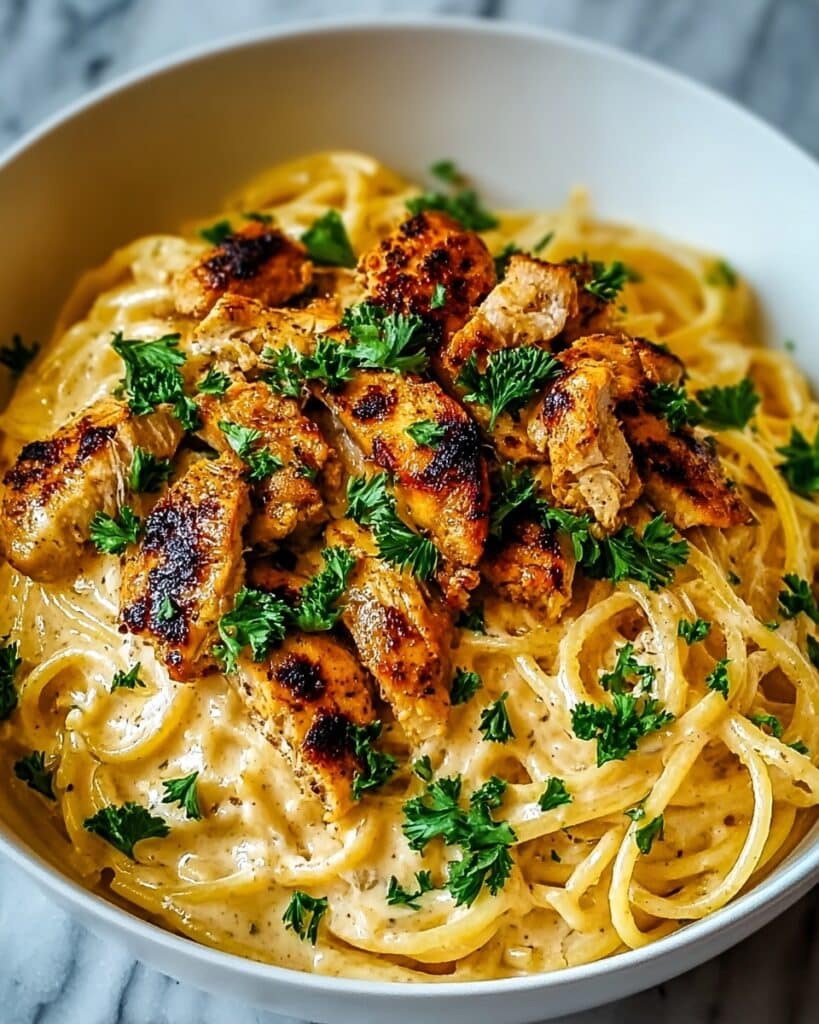 Irresistibly Easy Cowboy Butter Chicken Linguine in 30 Minutes Recipe