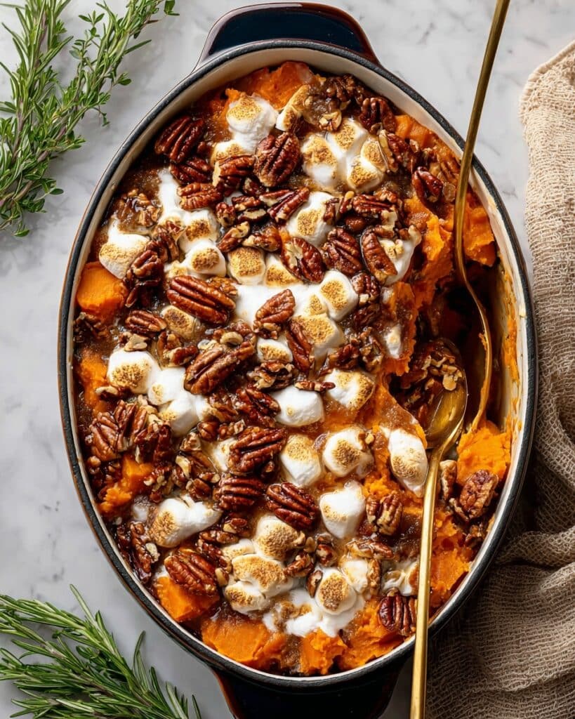 Southern Maple Sweet Potato Casserole Recipe