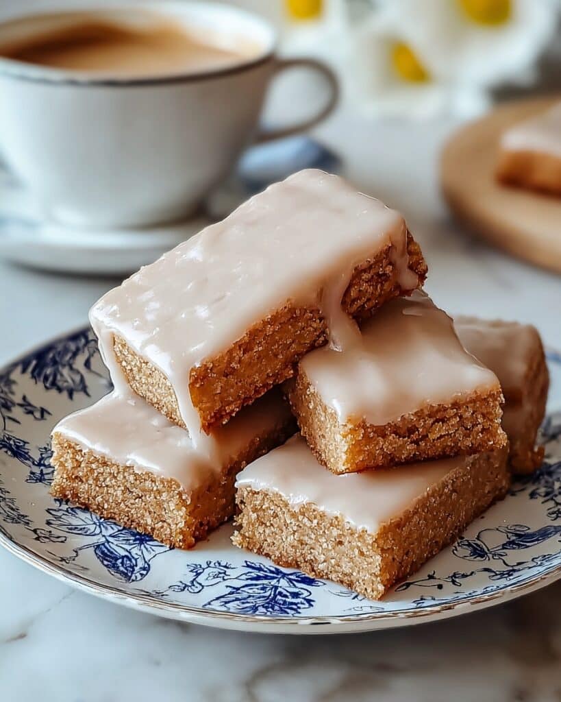 Soft Baked Maple Donut Bars Recipe