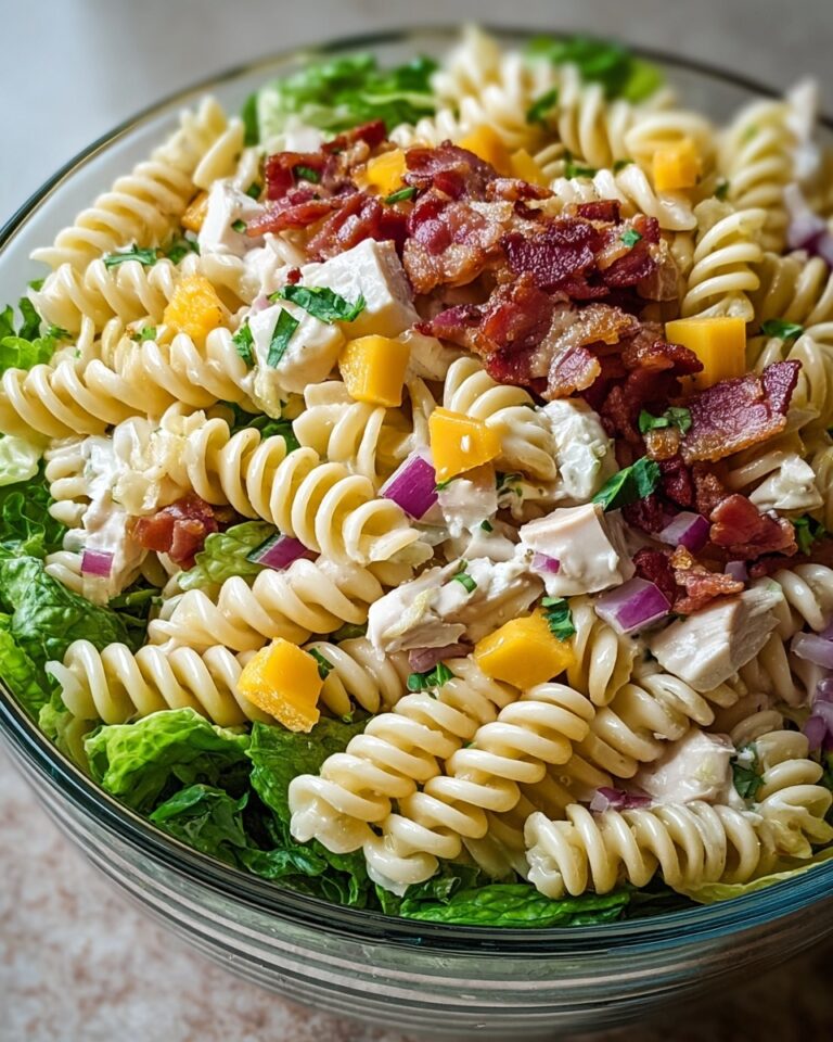Club Sandwich Pasta Salad Recipe