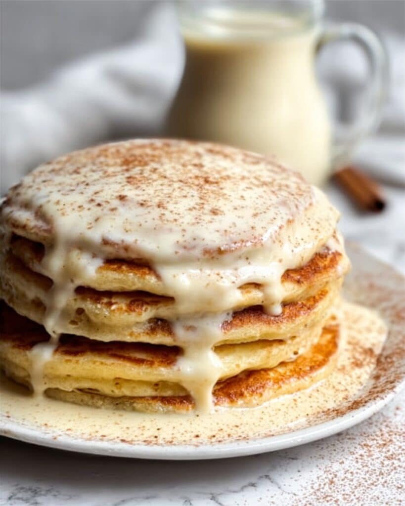 Eggnog Pancakes Recipe