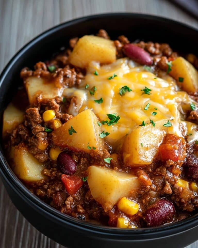 Slow Cooker Cowboy Casserole Recipe