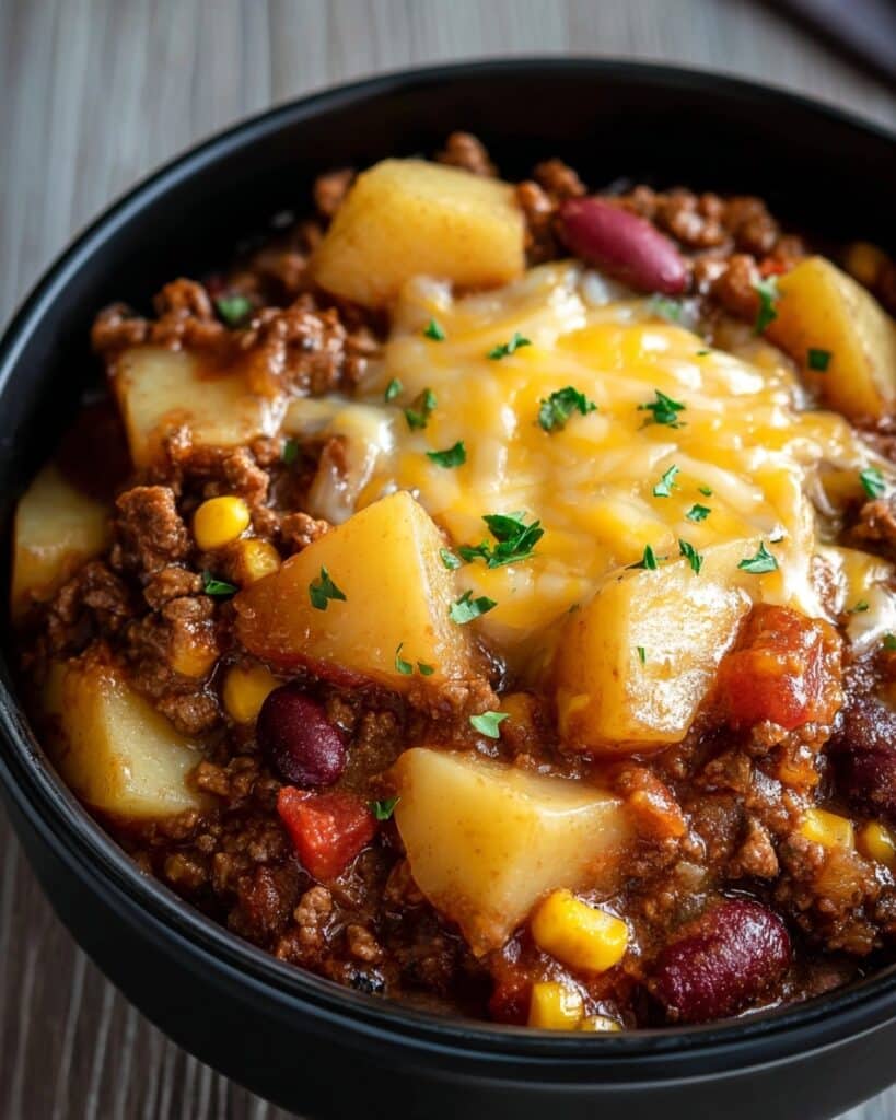 Slow Cooker Cowboy Casserole Recipe