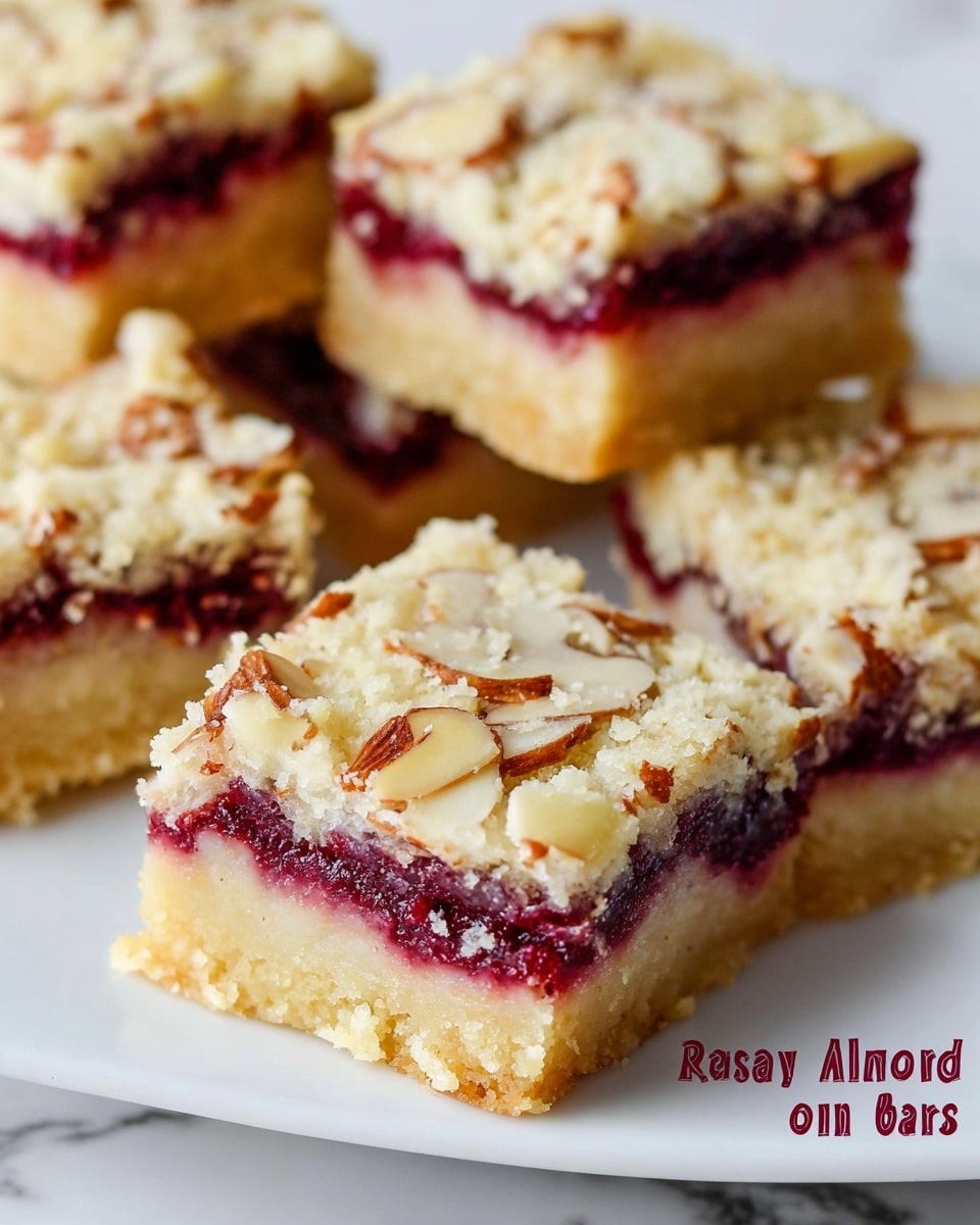 Raspberry Almond Bars Recipe