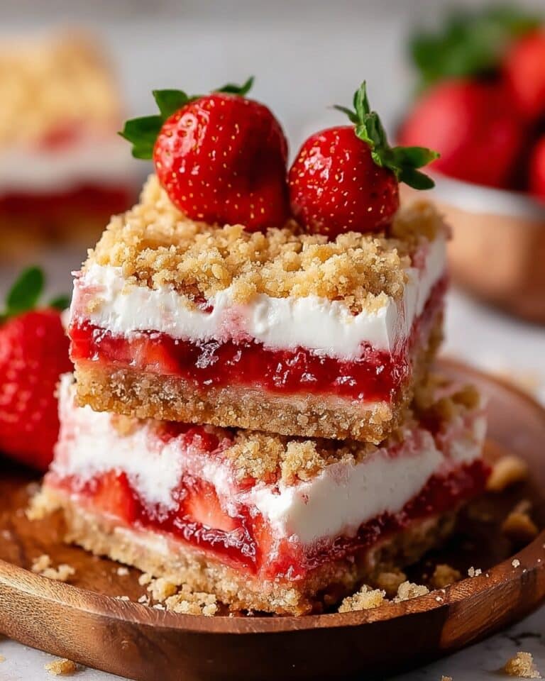 Strawberry Shortcake Bars Recipe