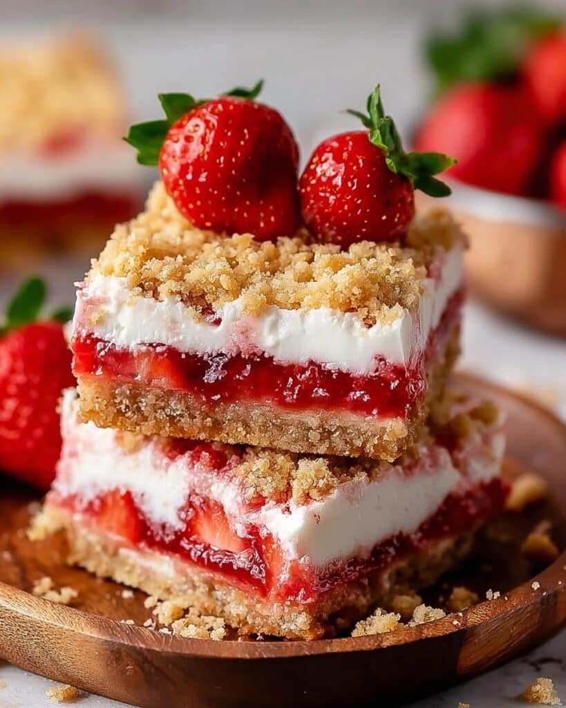 Strawberry Shortcake Bars Recipe