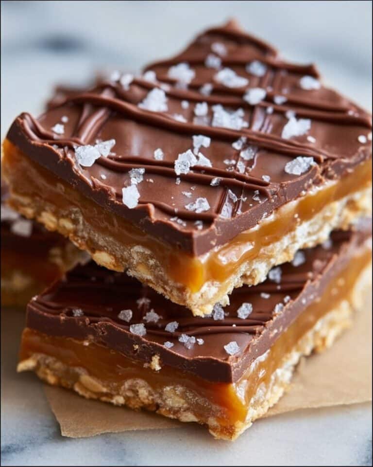 Salted Caramel Pretzel Bark Recipe