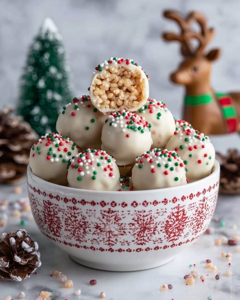 Christmas Rice Krispie Treats Recipe