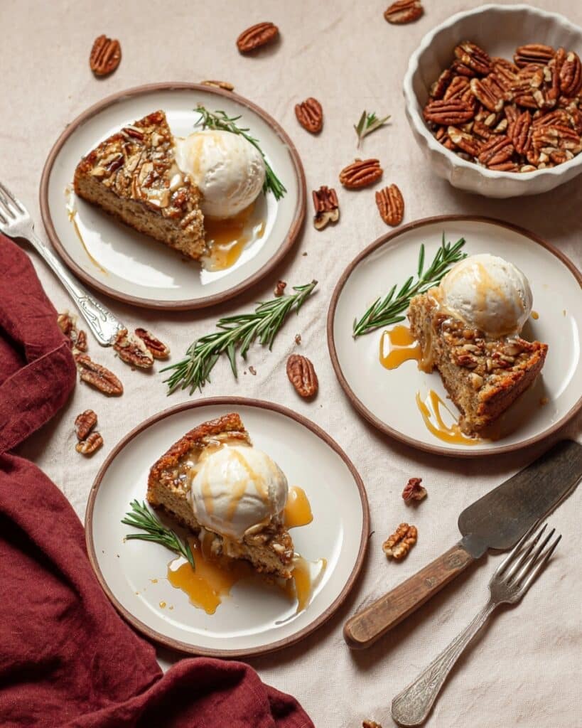 Brown Butter Pecan Cheesecake Cookie Skillet Recipe