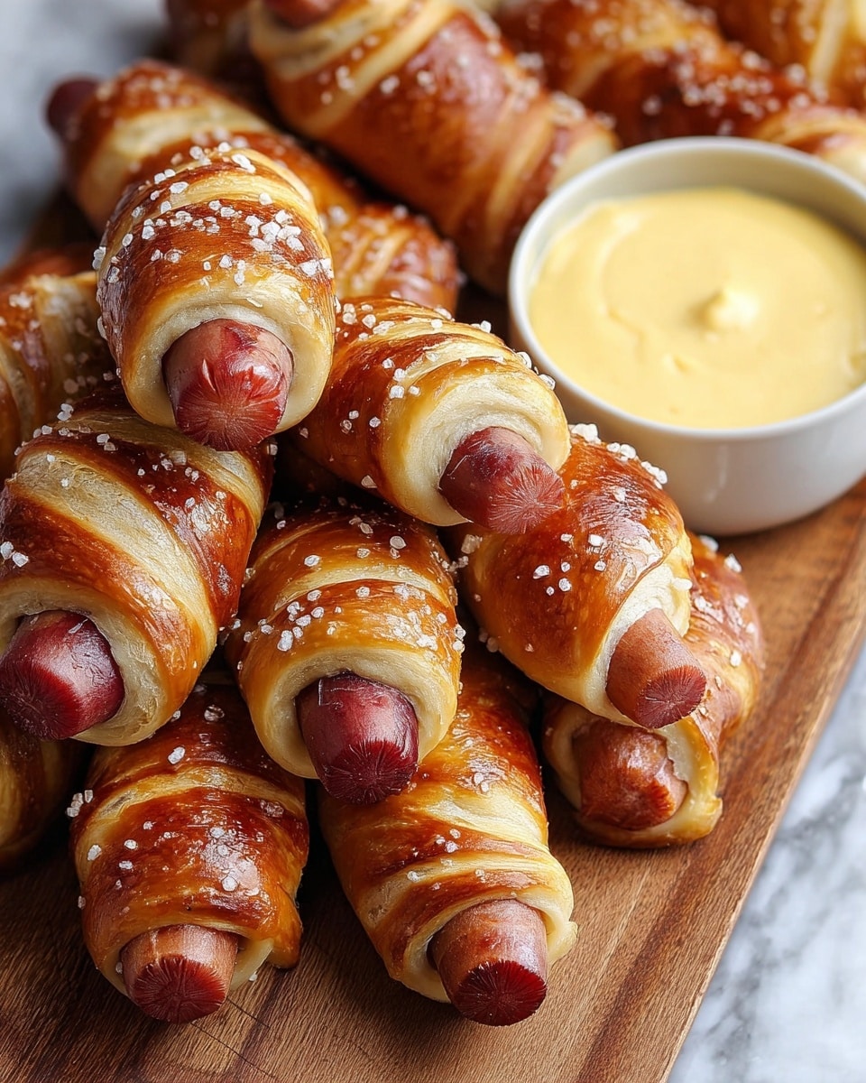 Pretzel Pigs in a Blanket Recipe
