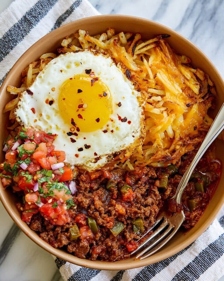 Breakfast Chili and Eggs Recipe