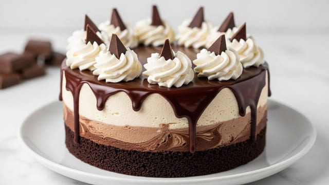 Hot Fudge Sundae Brownie Cheesecake Recipe
