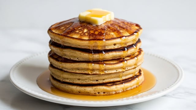 Spanish Churro Inspired Pancakes Recipe