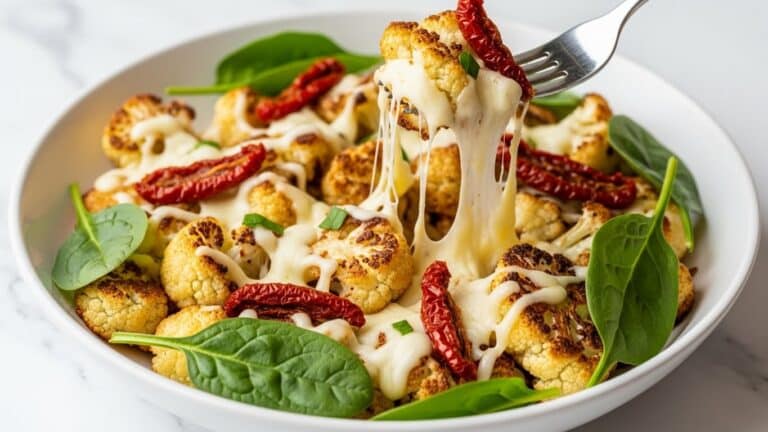 Marry Me Roasted Vegetable Medley with Creamy Sun-Dried Tomato Basil Sauce Recipe