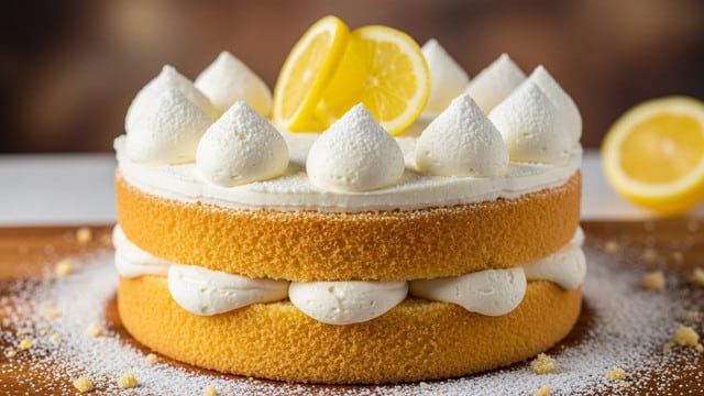 Top 1 Italian Lemon Cream Cake Recipe